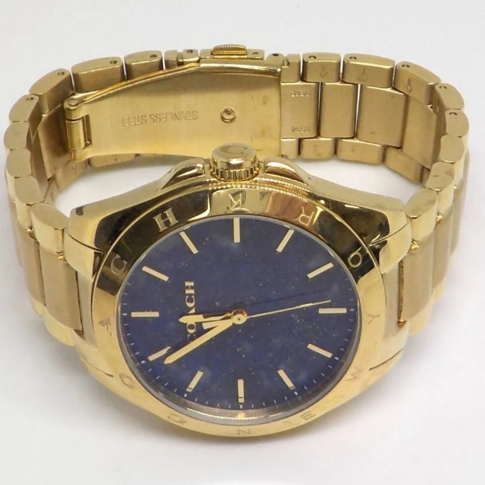 **SOLD** Coach Tristen Blue Dial Ladies Watch - Picture 4 of 9